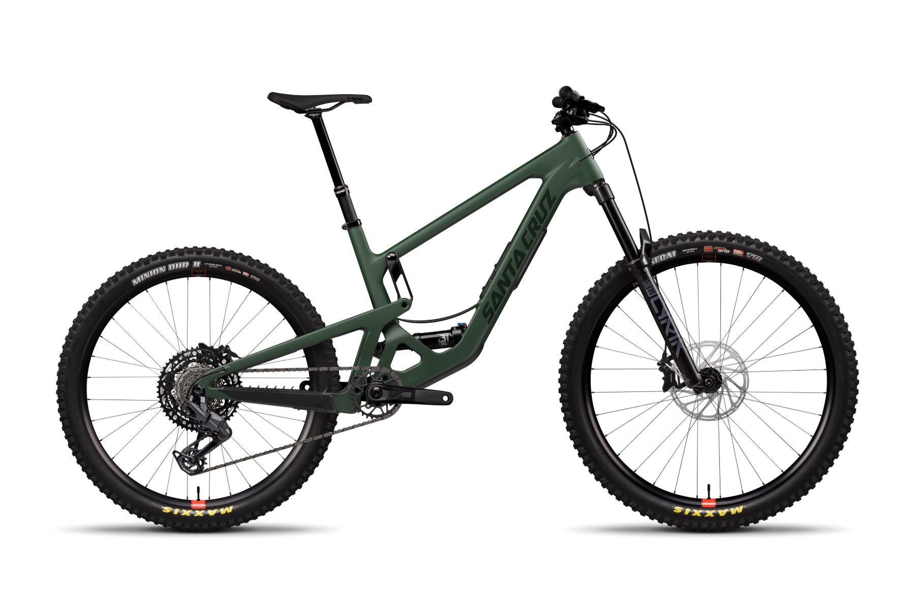 Santa Cruz Bronson 5 C 70 Matte Poblano Green / Medium
