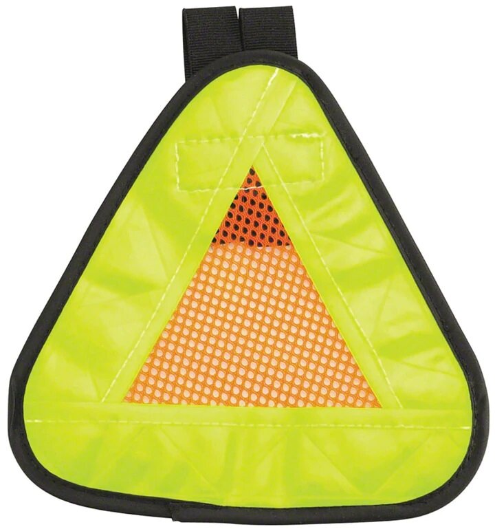 Reflective Velcro Yield Triangle
