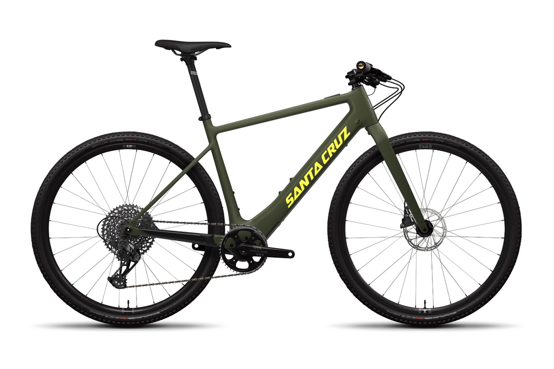 Santa Cruz Skitch CC Apex Flat Bar - Matte Olive Green
