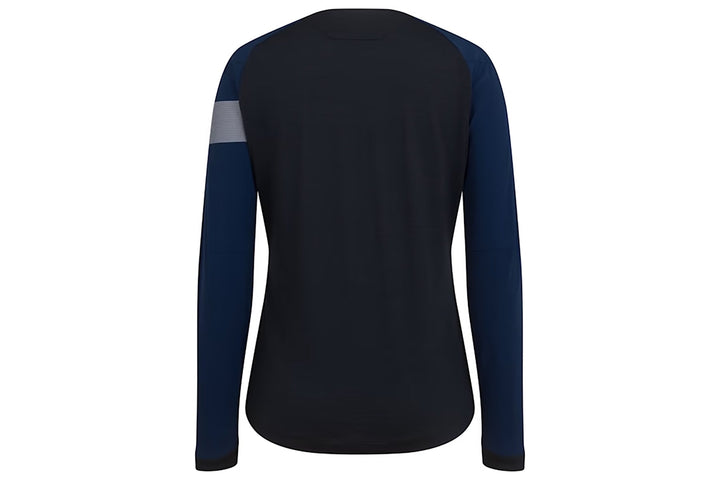 Women's Trail Windblock Jersey - Black Light Grey Navy