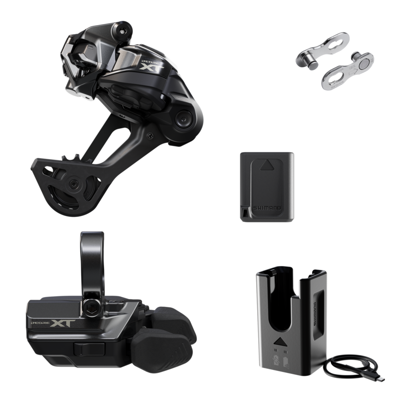 新型シマノ XT M8250 DI2 GS ワイヤレス アップグレードキット Shimano XT M8250 Di2 Upgrade Kit – Mike's Bikes