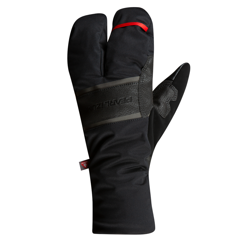 bicycle lobster gloves Pearl Izumi AmFIB Lobster Gel Gloves - Black