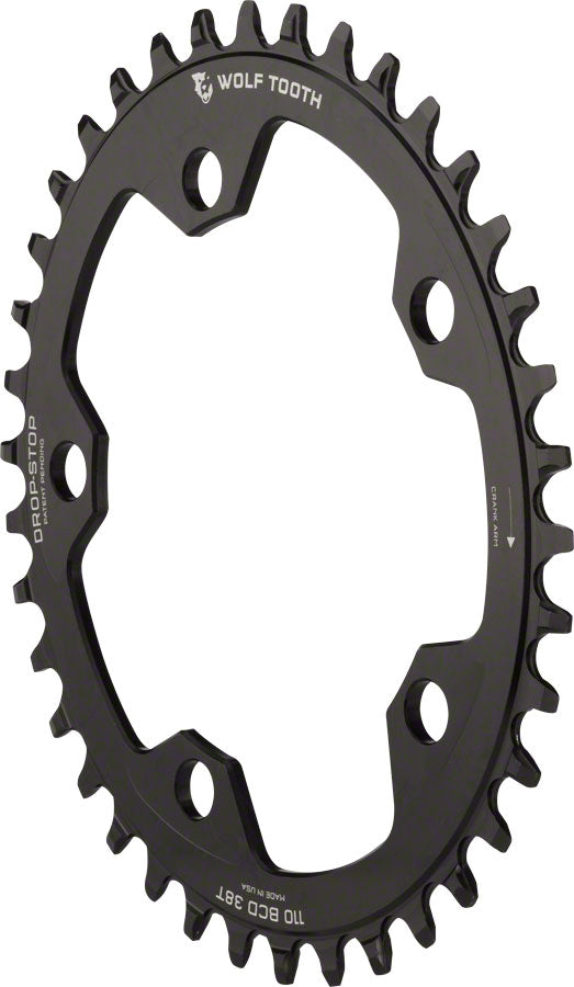 Drop Stop Powertrac Elliptical Chainring (42t)