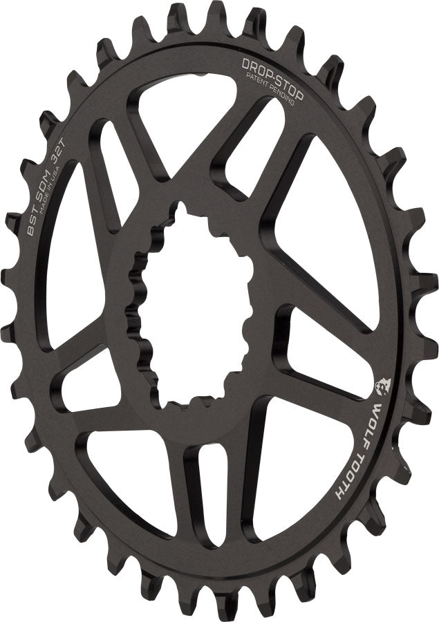 Elliptical Drop Stop Direct Mount Chainring (32t)