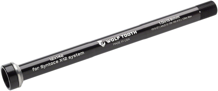 Rear X12 Thru Axle