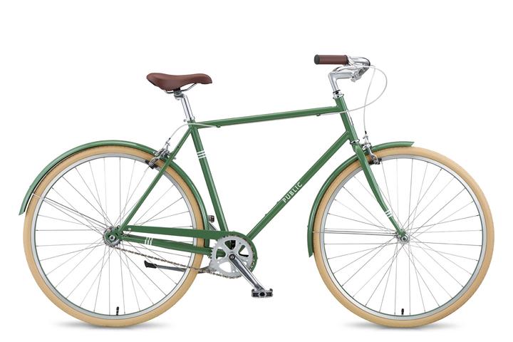 urban bike style Public Bikes V1 - Sage
