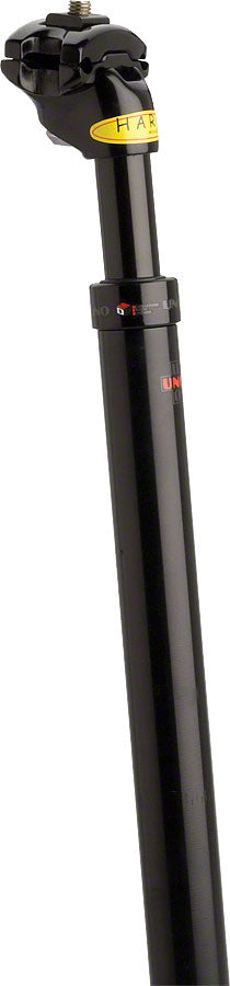 uno sattelstütze Kalloy Comfort Seatpost Black, 27.2mm x 350mm