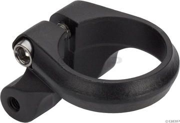 mounty sattelstütze Problem Solvers Seatpost Clamp w/ Rack Mounts Black 34.9 mm