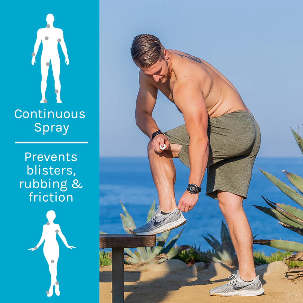 SBR TRISLIDE Anti-Chafe Continuous Spray Skin Lubricant (4oz)