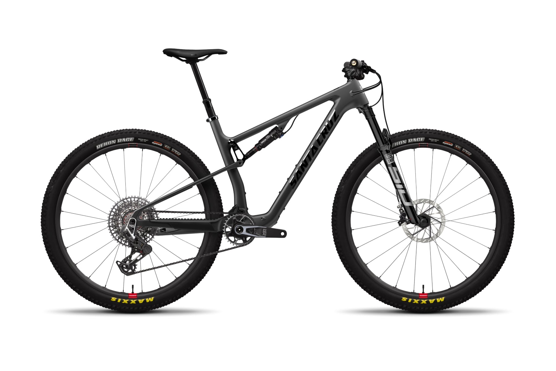 パーツ SANTA CRUZ BLUR XC Santa Cruz Blur Carbon XC 29 - GX AXS - Matt Silver - 2024