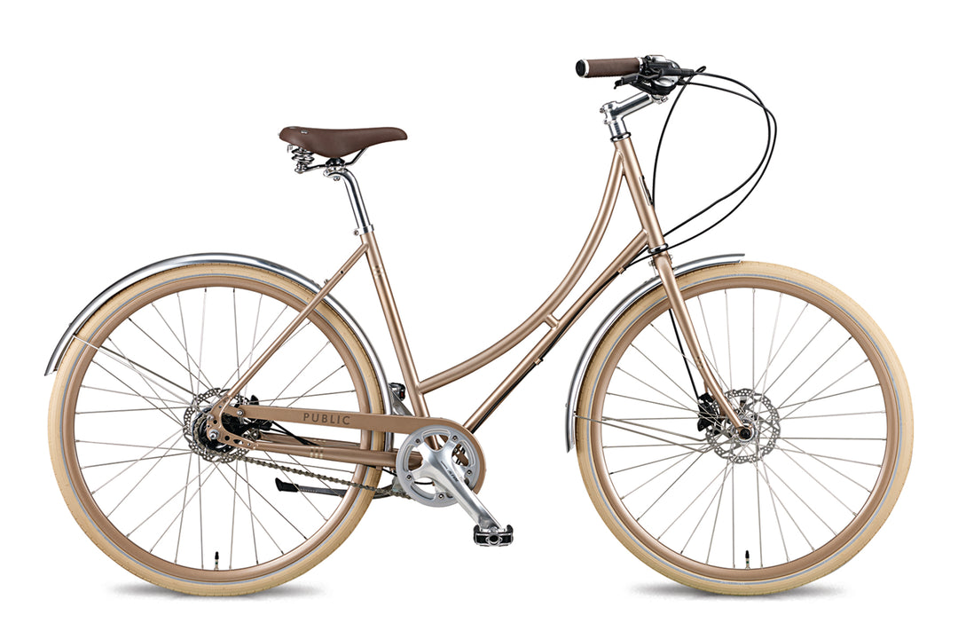 crossbike alfine Public Bikes C8i Alfine Disc LTD - Champagne