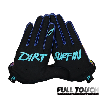 Most Days Dirt Surfin' Floral Gloves