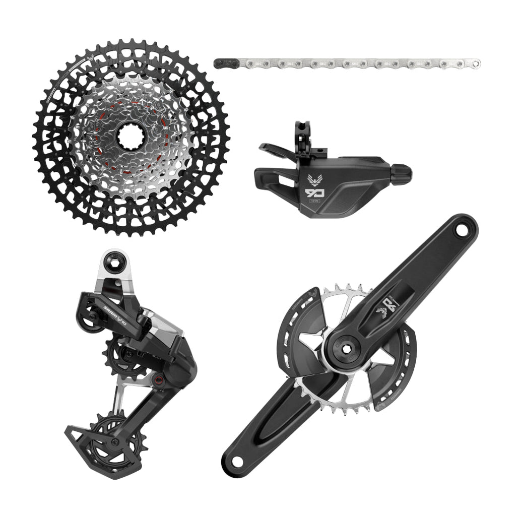 SRAM Eagle 90 dub クランクセット　クランク長さ165mm Eagle-90-DUB-Groupset-w-