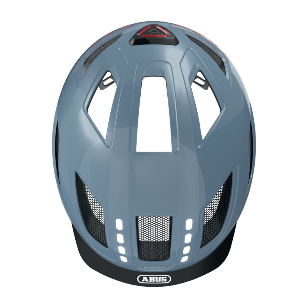 ABUS Hyban 2.0 LED Helmet - Signal Glacier ABUS Hyban 2.0 LED Helmet - Signal Glacier
