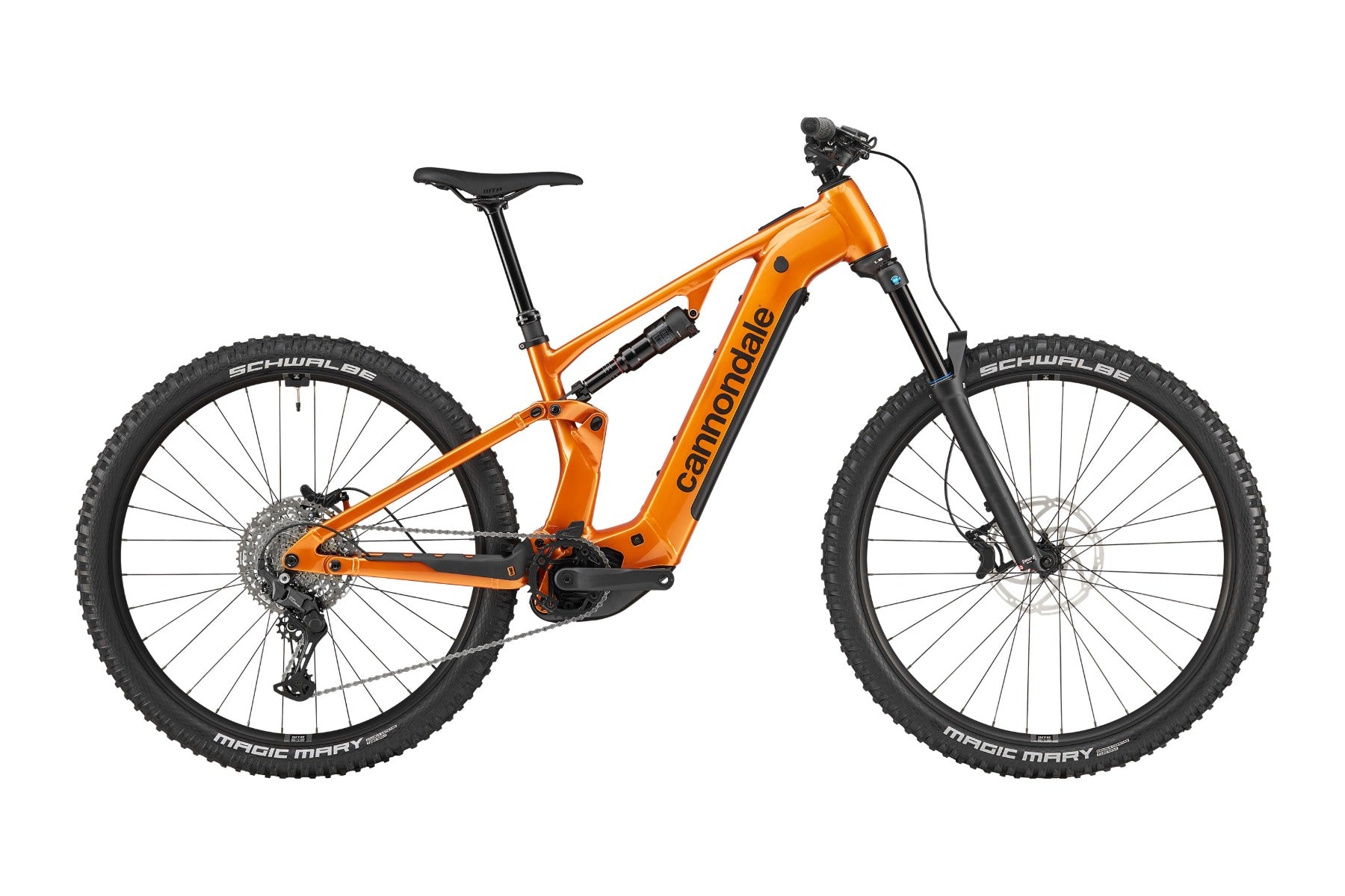 cannondale e bike fully Moterra 4 Medium / Tiger Eye