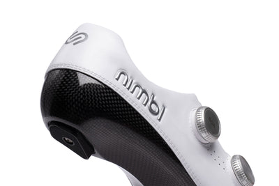 Nimbl Exceed Ultimate Glide Road Shoes - White Silver