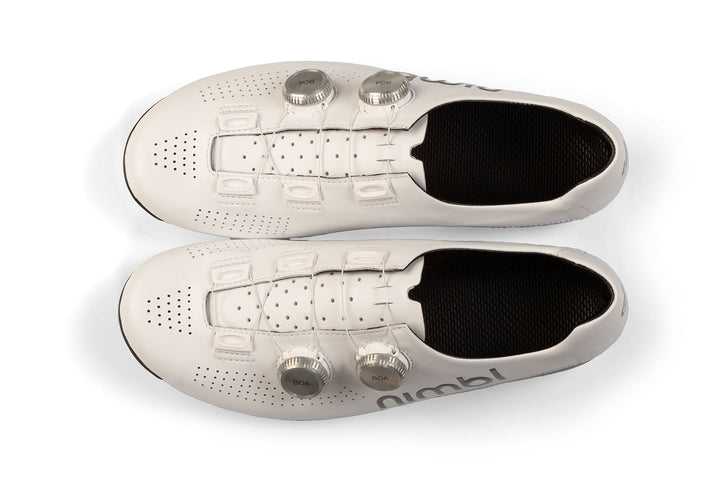 Nimble Ulitmate Road Shoe - White Silver