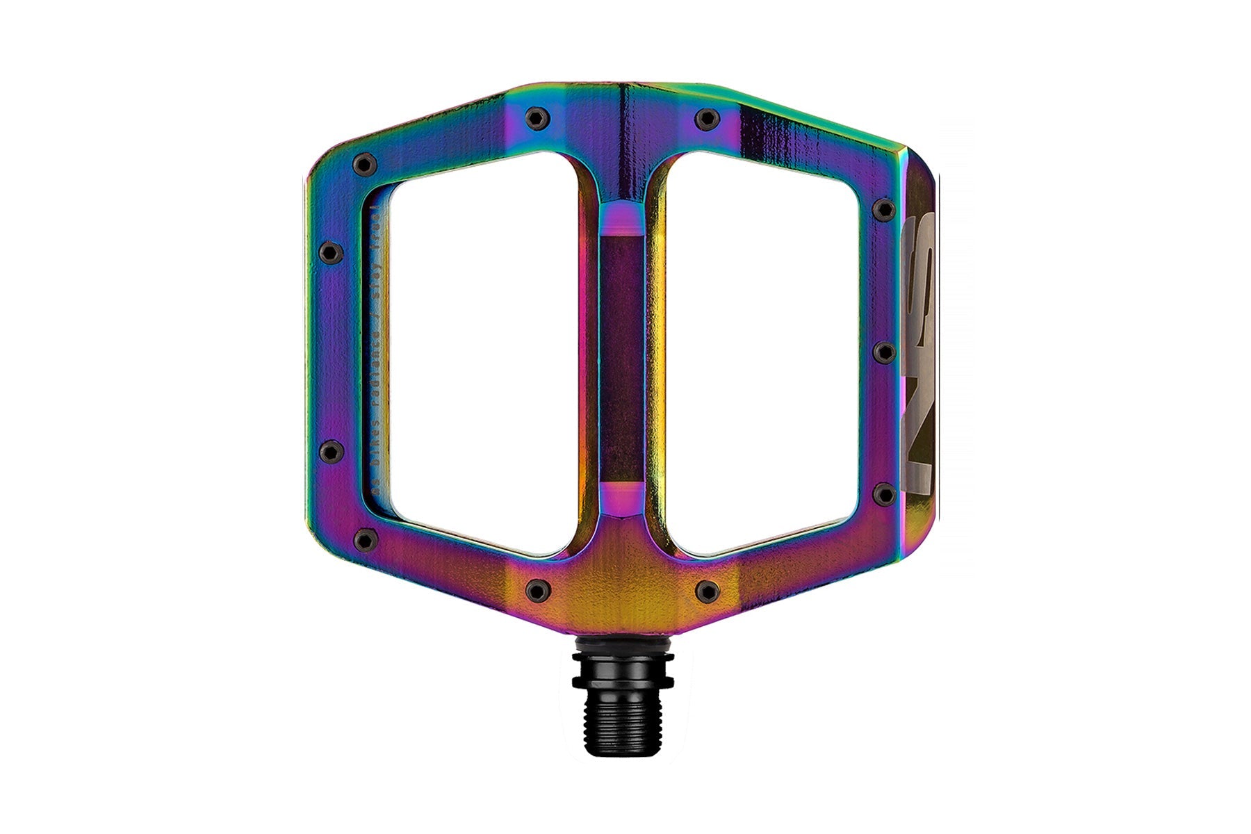 radon atb pedale light NS Bikes Radiance pedals, oilslick
