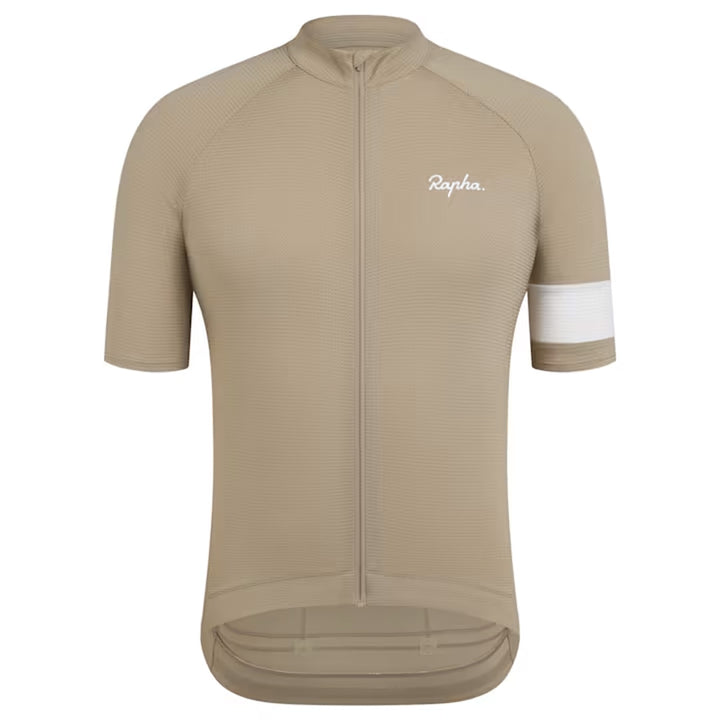 Rapha Core Jersey - Tan White 