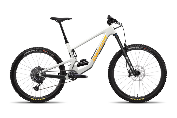 Santa Cruz Bronson 4 C S 27.5 - Gloss Chalk White