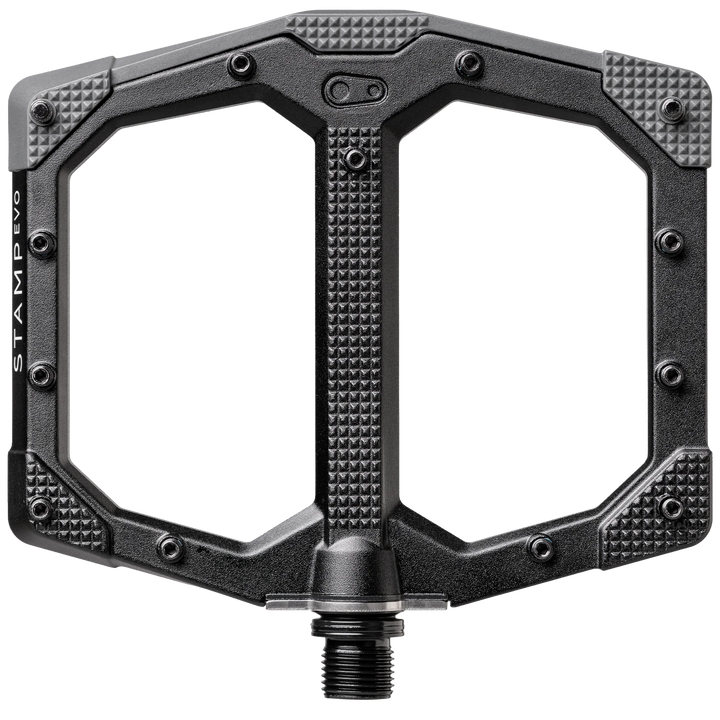 Stamp EVO Alloy Flat Pedals Large - Black