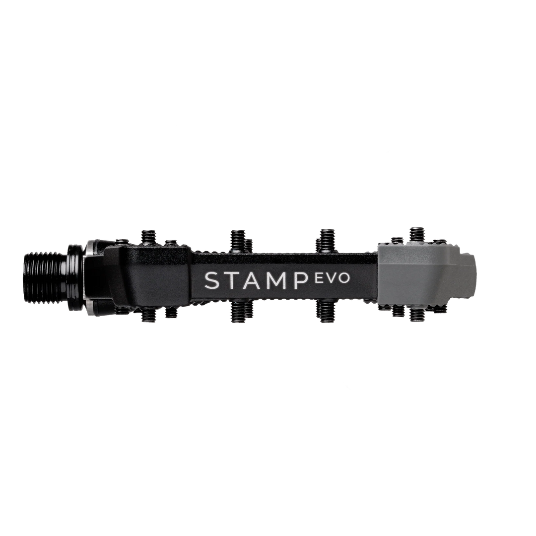 Stamp EVO Alloy Flat Pedals Small - Black