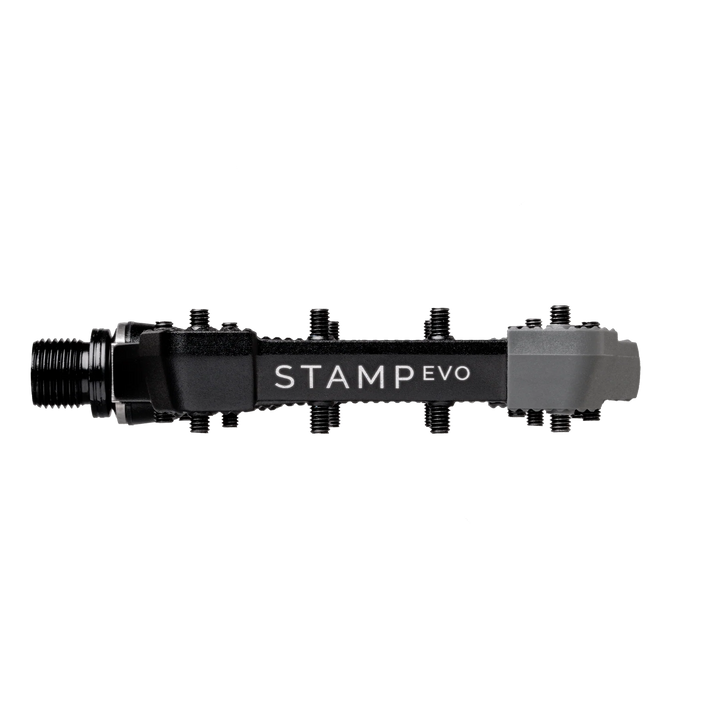 Stamp EVO Alloy Flat Pedals Small - Black