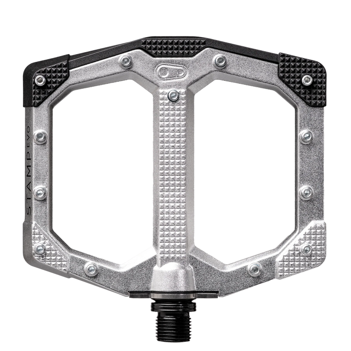 Stamp EVO Alloy Flat Pedals Small - Silver