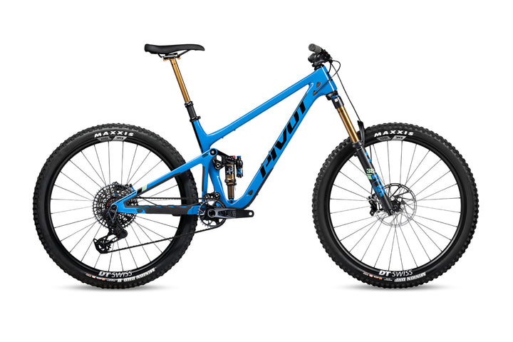 Pivot Switchblade V6 Pro X0 AXS (Carbon Wheels) - Blue Neptune