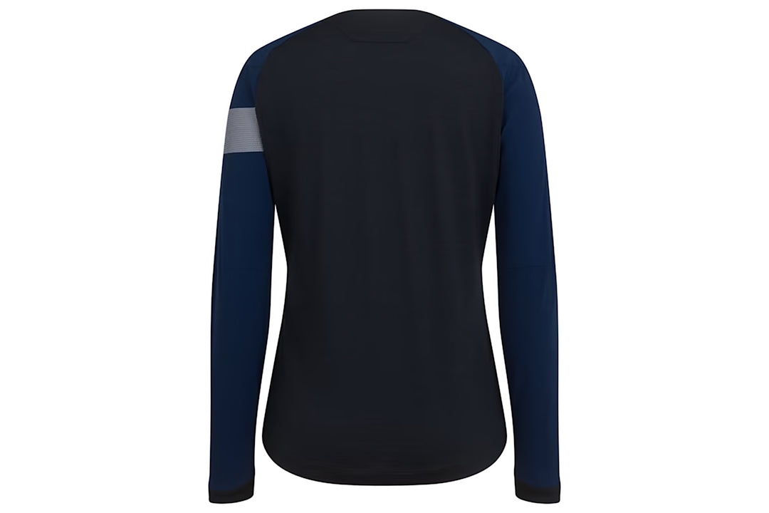 Women's Trail Windblock Jersey - Black Light Grey Navy