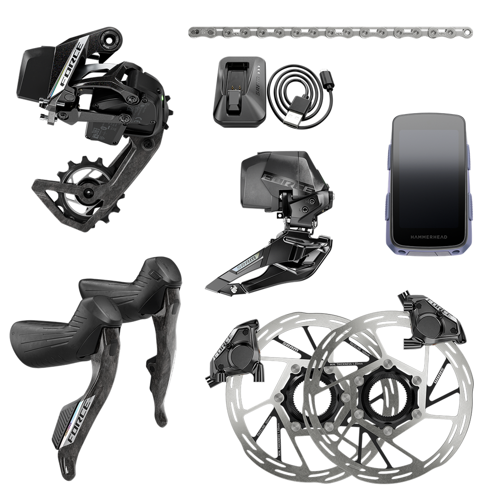 SRAM Force AXS 2X Hammerhead Groupset – Mike's Bikes
