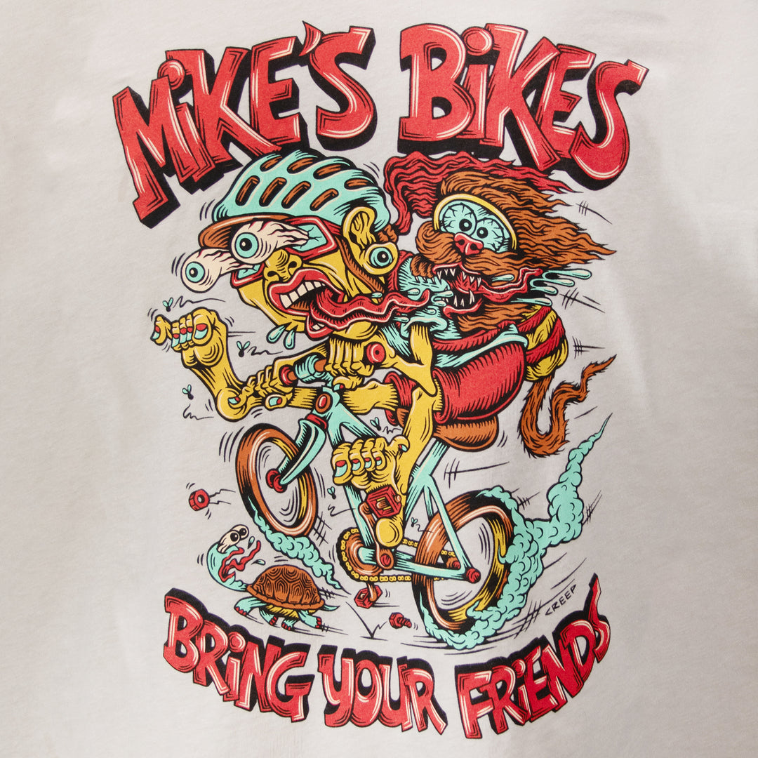 Mike's Bikes "Bring Your Friends" Tee