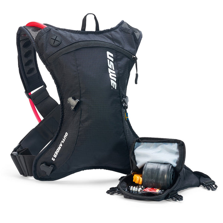 Outlander 3L Small Hydration Pack - Black