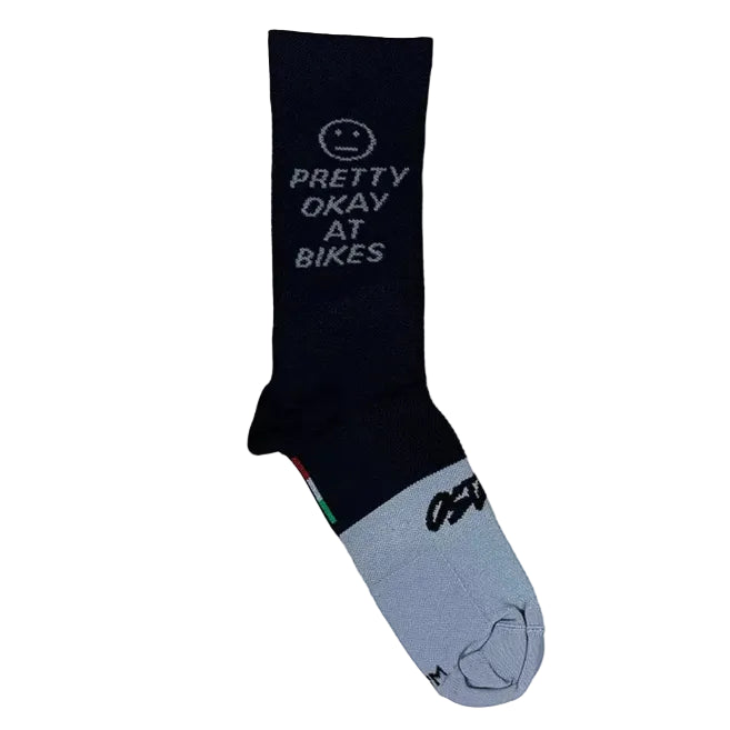 Ostroy Pretty Okay At Bikes Socks