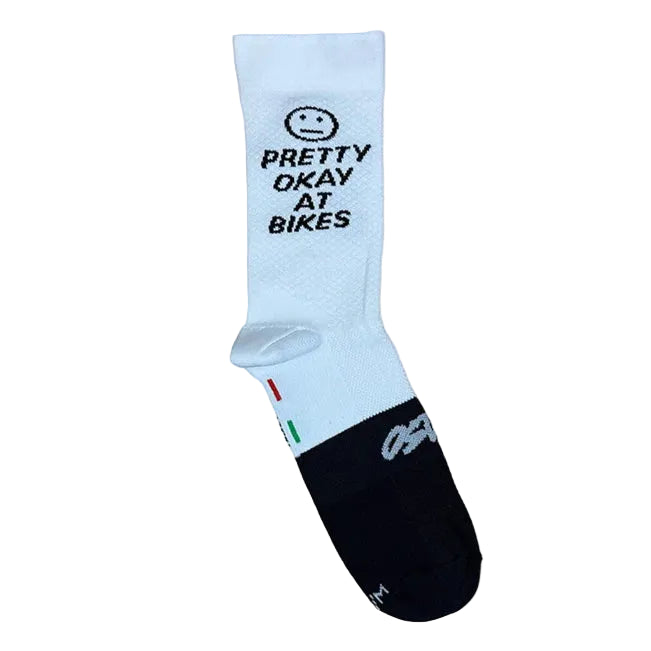 Ostroy Pretty Okay At Bikes Socks