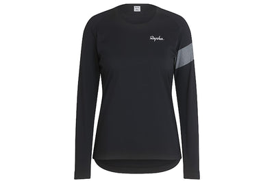 Women's Trail Windblock Jersey - Black Light Grey