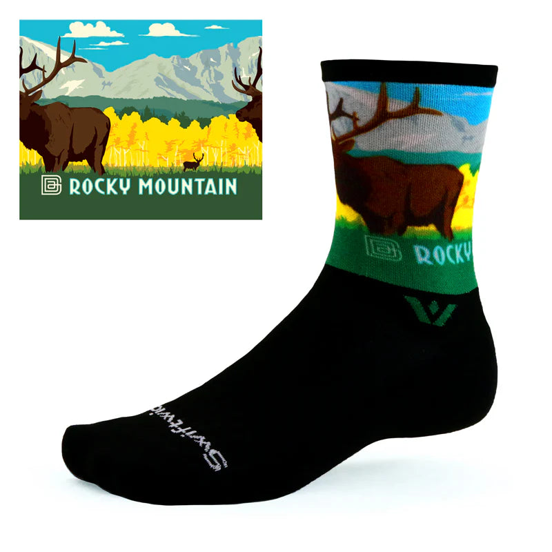 Vision Impression National Parks Crew Sock