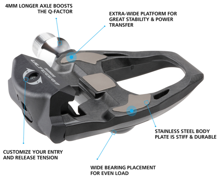 Ultegra R8000 +4 SPD SL Pedals