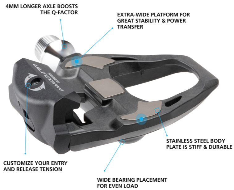 シマノ ペダル PD-R8000 ULTEGRA Shimano Ultegra PD-R8000 +4 SPD SL Pedals – Mike's Bikes