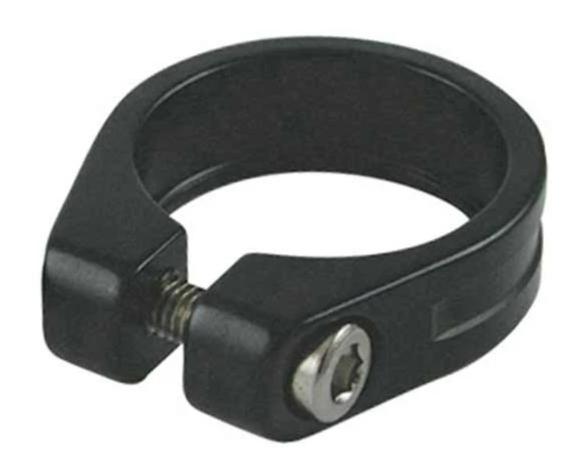 Seatpost clamp with integrated bolt - 31.8mm