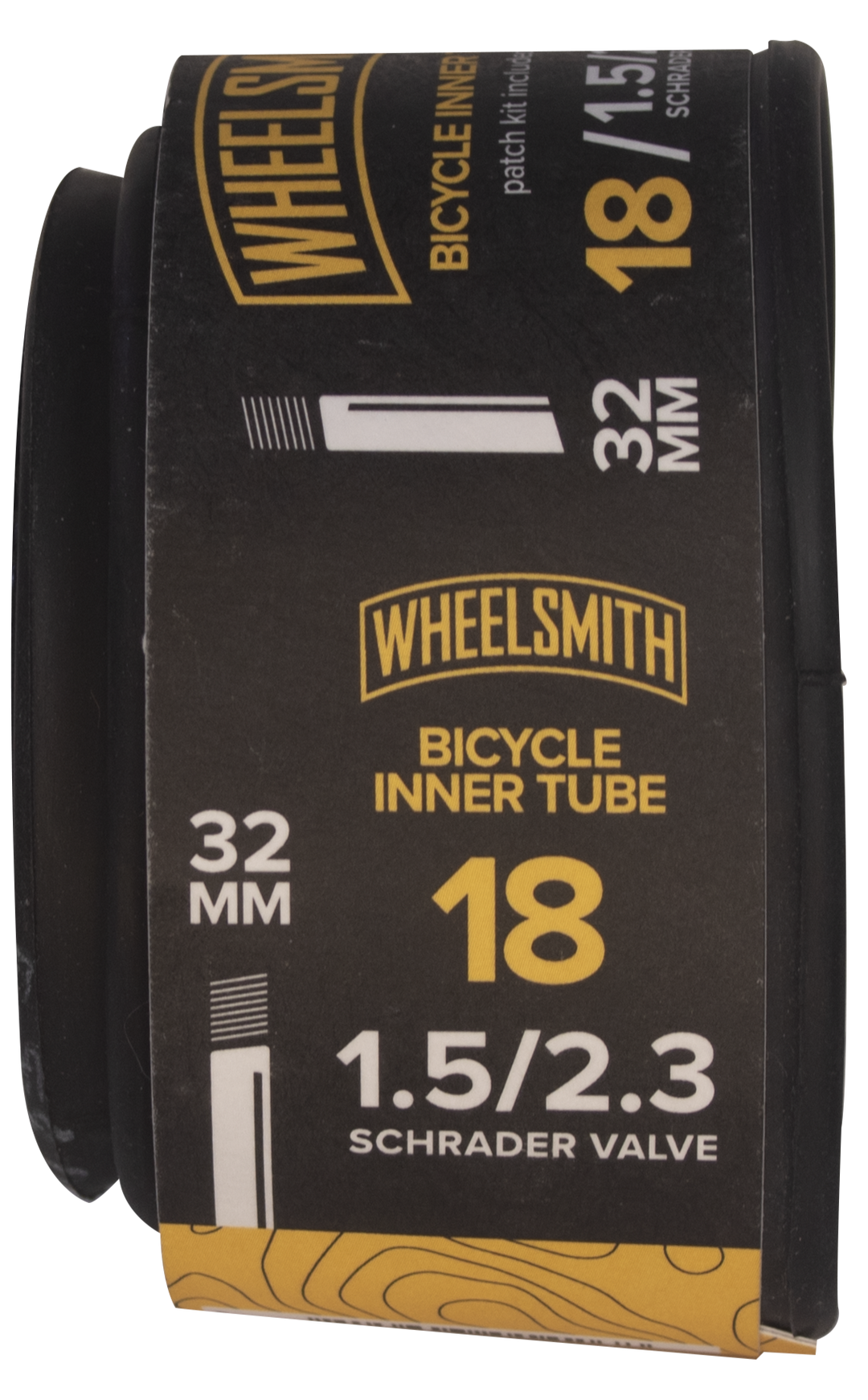 Kids Schrader Valve Tube: 24 x 1.5-2.3