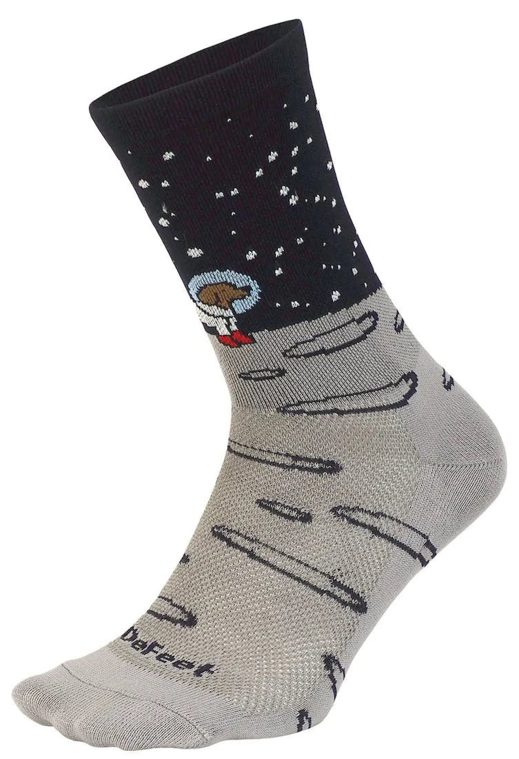 Aireator Moon Space Dog Socks
