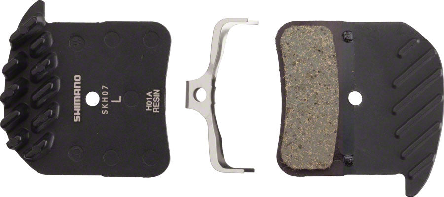 H01A Resin Disc Brake Pads and Spring with Fins