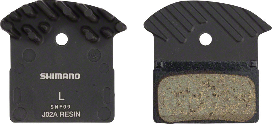 J02A Resin Disc Brake Pads with Fins
