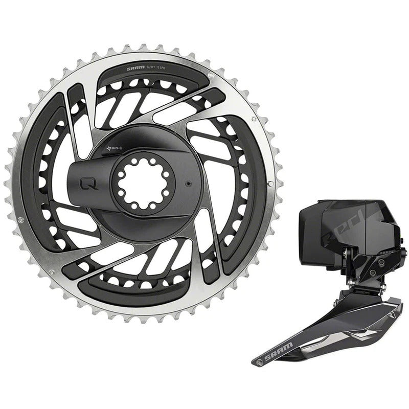 Red AXS Quarq Powermeter Kit with Front Derailleur
