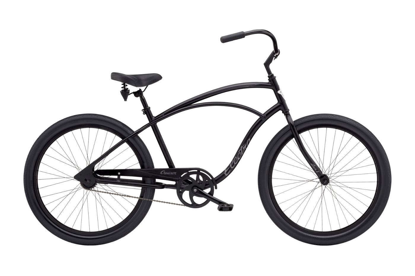 Electra Cruiser Lux 1 Step-Over - Black