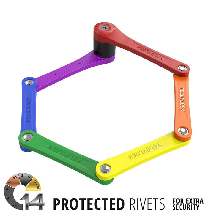 Folding Bike Lock (Pride)