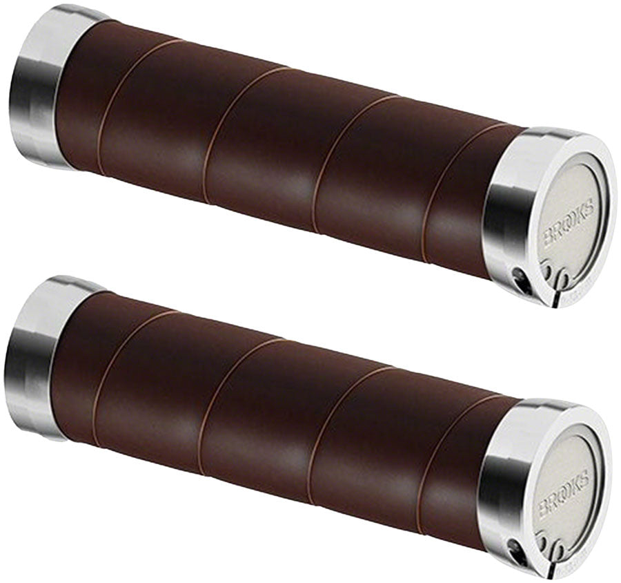 Brooks Slender Leather Grips - Thumbnail 3