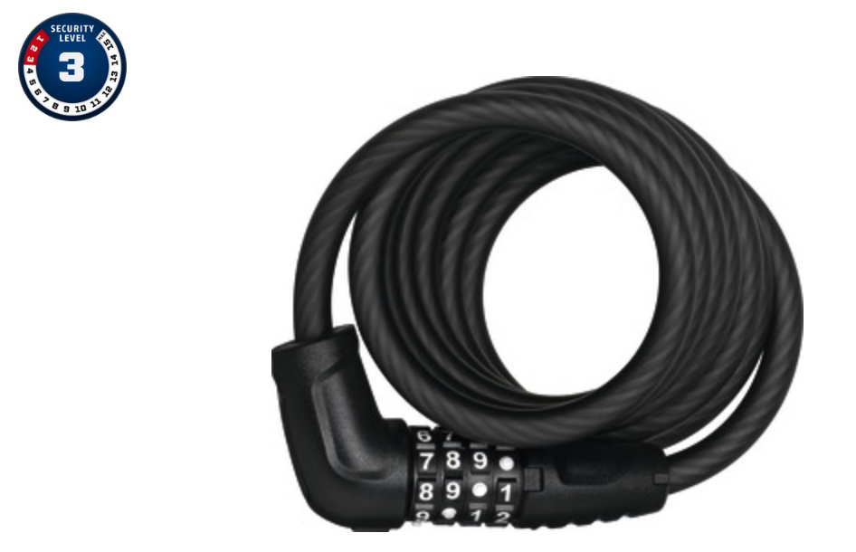 Numero 5510C Spiral Cable Lock