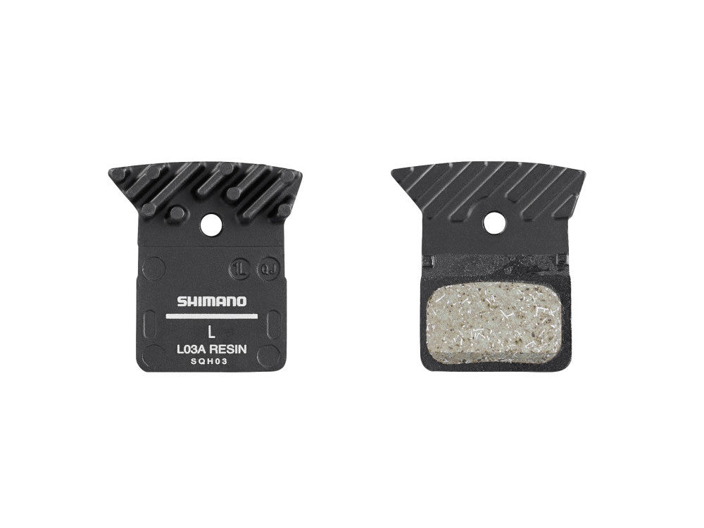L03A Resin Disc Brake Pads with Cooling Fins